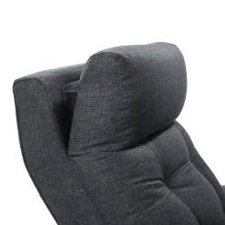 Fauteuil inclinable électrique berçant et pivotant avec appui-tête ajustable