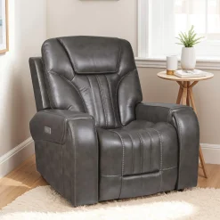 Fauteuil inclinable électrique avec appui-tête ajustable