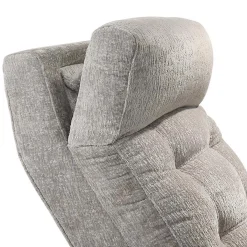 Fauteuil inclinable électrique berçant et pivotant avec appui-tête ajustable