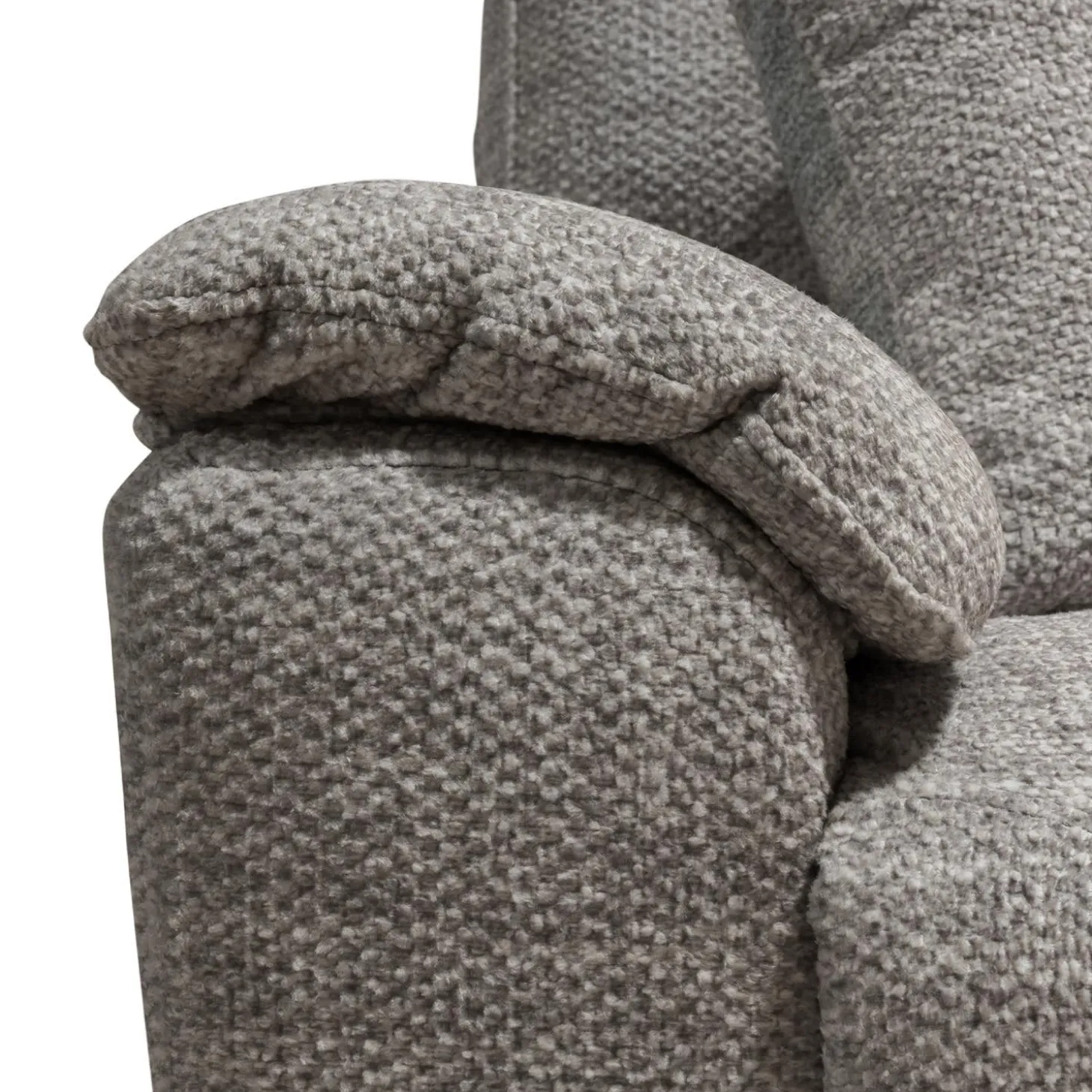 Fauteuil inclinable électrique - taupe