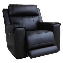 Fauteuil électrique inclinable avec massage, chaleur et console rétractable avec système de son intégré