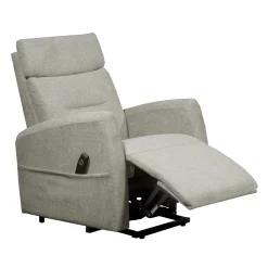 Fauteuil lève-personne inclinable motorisé - beige