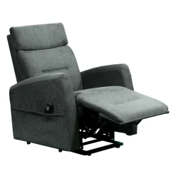 Fauteuil lève-personne inclinable motorisé - gris