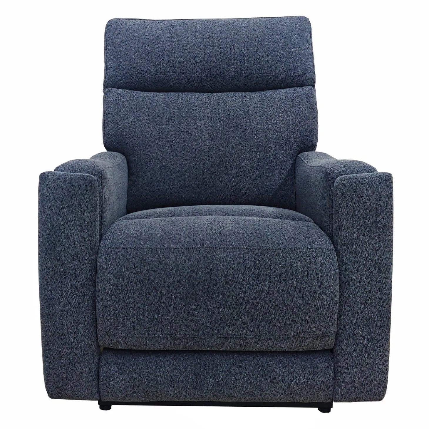 Fauteuil lève-personne inclinable électrique avec massage, chaleur et appui-tête ajustable - bleu