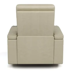 Fauteuil modulaire électrique inclinable avec massage, chaleur et porte-gobelets rétractables