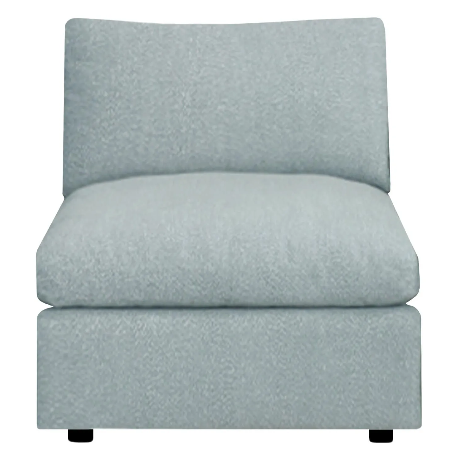 Fauteuil modulaire sans bras - gris