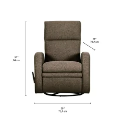 Fauteuil pivotant inclinable