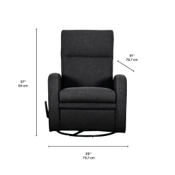 Fauteuil pivotant inclinable