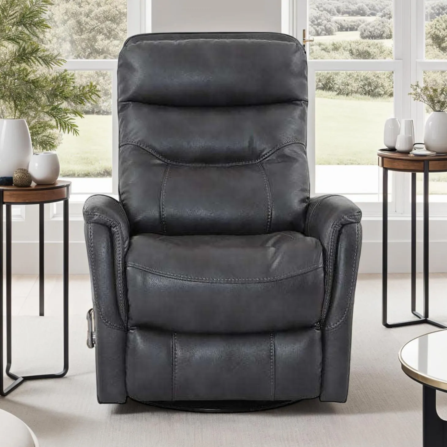 Fauteuil pivotant inclinable