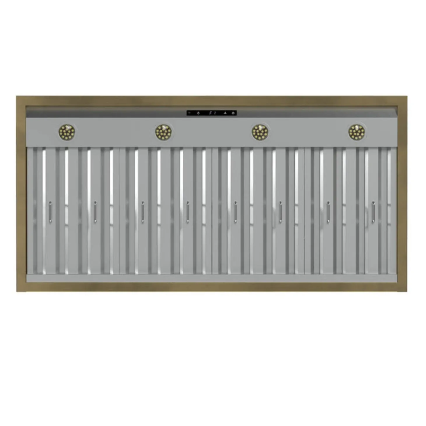 FORNO Hotte de cuisinière murale 48" Standard Noir 48" , 600 PI3/MIN-FRHWM5078-48