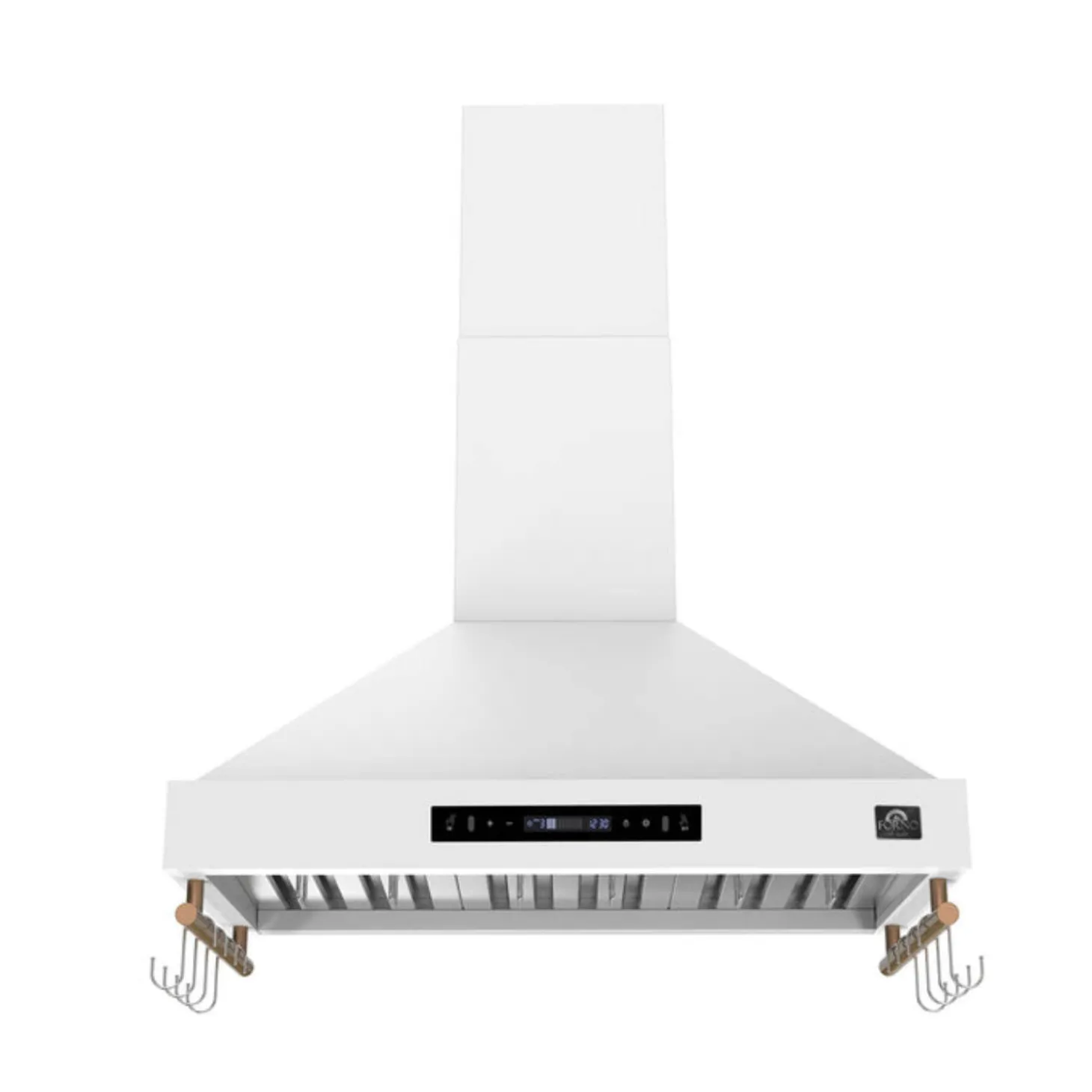 FORNO Hotte de cuisinière murale Cheminée Blanc 35.2" , 375 PI3/MIN-FRHWM5503-36
