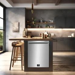 FORNO Lave-vaisselle Encastré Inox 24