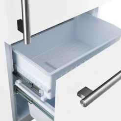 FORNO Réfrigerateur 17,2 pi3 31 po Blanc Congélateur en bas - FFFFD1785-31