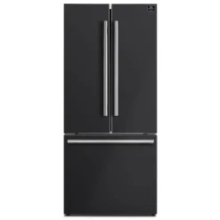 FORNO Réfrigerateur 17,5 pi3 30 po Noir Portes françaises - FFFFD1974-31