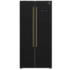 FORNO Réfrigérateur 15,6 pi3 33 po Noir Côte à côte - FFRBI1805-33