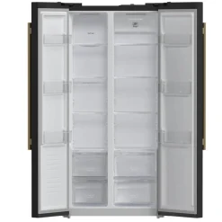 FORNO Réfrigérateur 15,6 pi3 33 po Noir Côte à côte - FFRBI1805-33