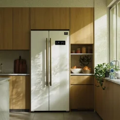 FORNO Réfrigérateur 15,6 pi3 33 po Blanc Côte à côte - FFRBI1805-33