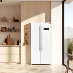 FORNO Réfrigérateur 15,6 pi3 33 po Blanc Côte à côte - FFRBI1805-33