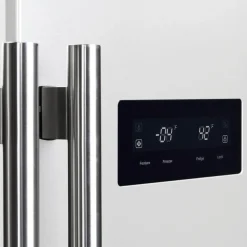 FORNO Réfrigérateur 15,6 pi3 33 po Blanc Côte à côte - FFRBI1805-33