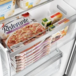 FORNO Réfrigérateur/Congélateur convertible 27,2 pi3 60 po Inox Côte à côte - FFFFD1722-60
