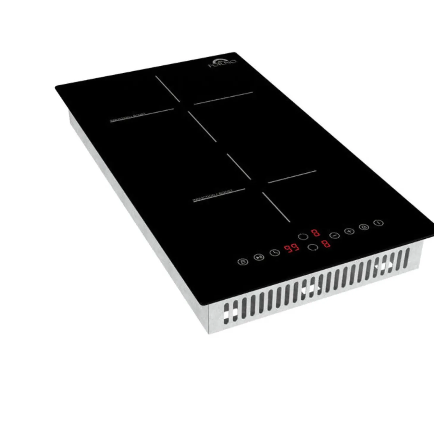 FORNO Table de cuisson 12 po Induction Noir 11.34" Noir - FCTIN0583-12