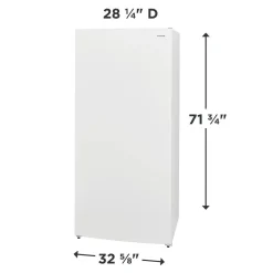 FRIGIDAIRE Congélateur 20 pi3, Blanc, Vertical, 32