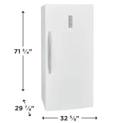 FRIGIDAIRE Congélateur 20 pi3, Blanc, Vertical, 32