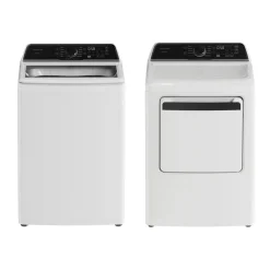 FRIGIDAIRE Ensemble laveuse sécheuse, Blanc, Chargement par le haut