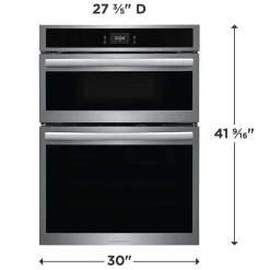 FRIGIDAIRE GALLERY Combinaison four encastrée et micro-ondes Inox30
