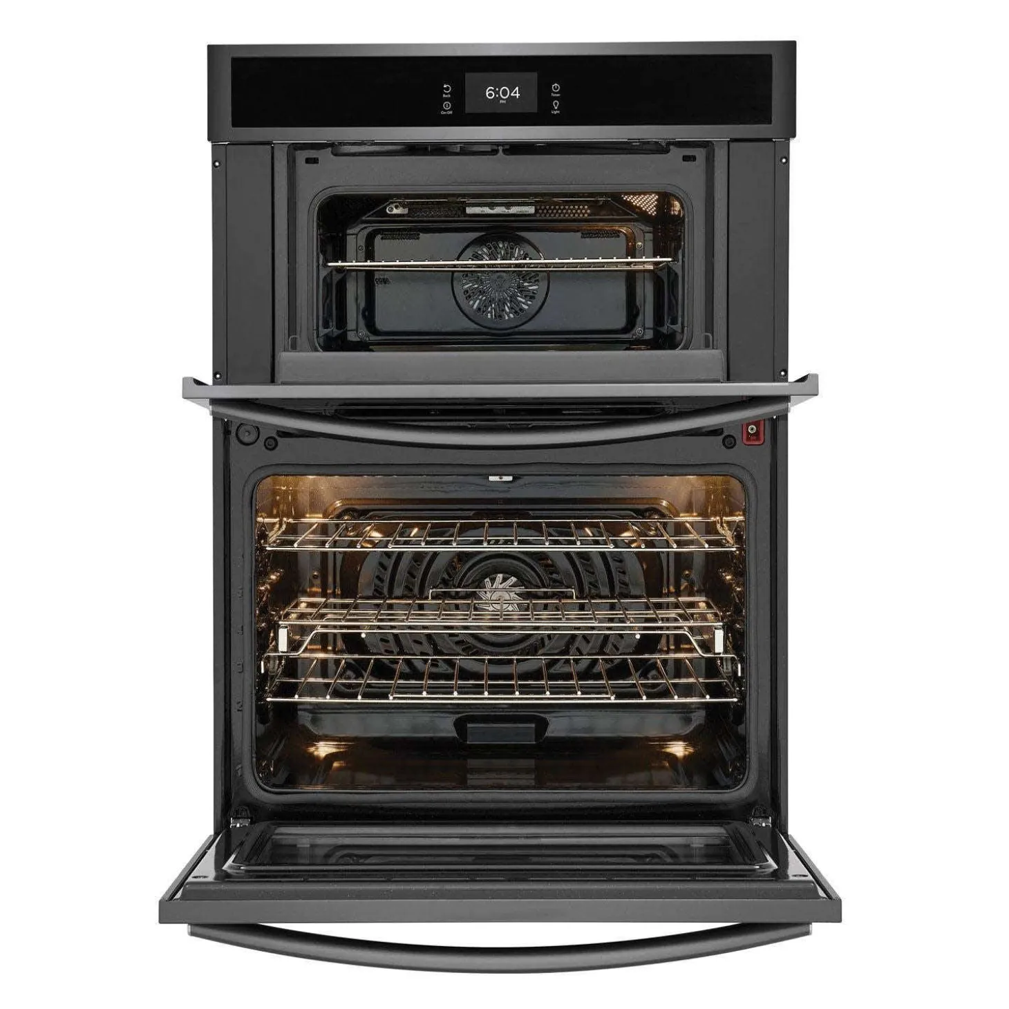 FRIGIDAIRE GALLERY Combinaison four encastrée et micro-ondes Inox noir30"Électrique - GCWM3067AD