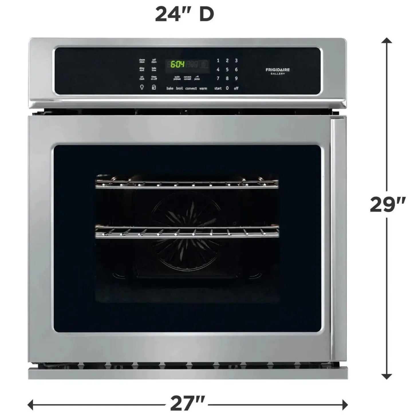 FRIGIDAIRE GALLERY Four encastré 27 po Inox27"Électrique - FGEW276SPF