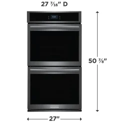 FRIGIDAIRE GALLERY Four encastré double Inox noir27