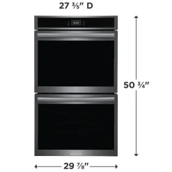 FRIGIDAIRE GALLERY Four mural double Inox noir30