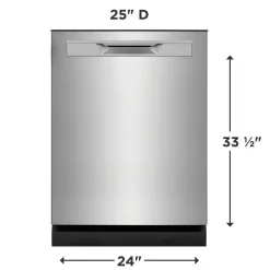 FRIGIDAIRE GALLERY Lave-vaisselle Encastré Inox 24