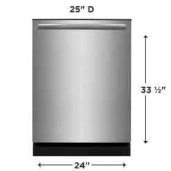 FRIGIDAIRE GALLERY Lave-vaisselle Encastré Inox 24