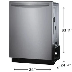FRIGIDAIRE GALLERY Lave-vaisselle Encastré Inox 24