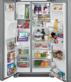 FRIGIDAIRE GALLERY Réfrigérateur 25,6 pi3 36 po Inox Côte à côte - GRSS2652AF