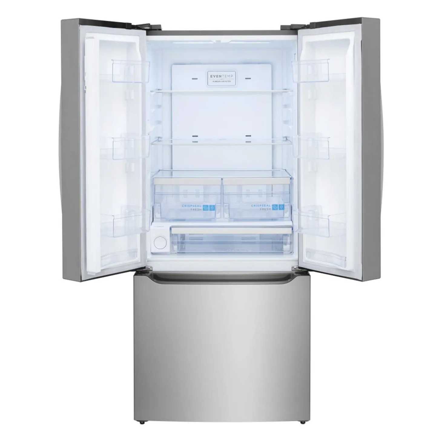 FRIGIDAIRE GALLERY Réfrigérateur 20 pi3 30 po Inox Portes françaises - GRFN2023AF