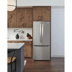 FRIGIDAIRE GALLERY Réfrigérateur 20 pi3 30 po Inox Portes françaises - GRFN2023AF