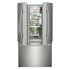 FRIGIDAIRE GALLERY Réfrigérateur 27,8 pi3 36 po Inox Congélateur en bas, Portes françaises - GRFS2853AF