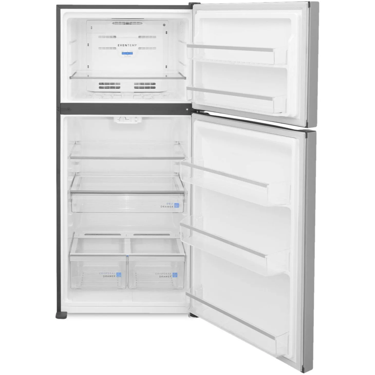 FRIGIDAIRE GALLERY Réfrigérateur 20 pi3 30 po Inox Congélateur en haut - GRTE2055AF