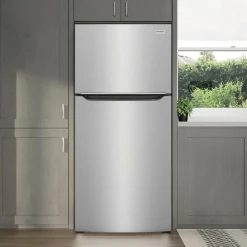 FRIGIDAIRE GALLERY Réfrigérateur 20 pi3 30 po Inox Congélateur en haut - GRTE2055AF