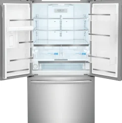 FRIGIDAIRE GALLERY Réfrigérateur 28,8 pi3 36 po Inox Congélateur en bas, Portes françaises - GRFN2853AF