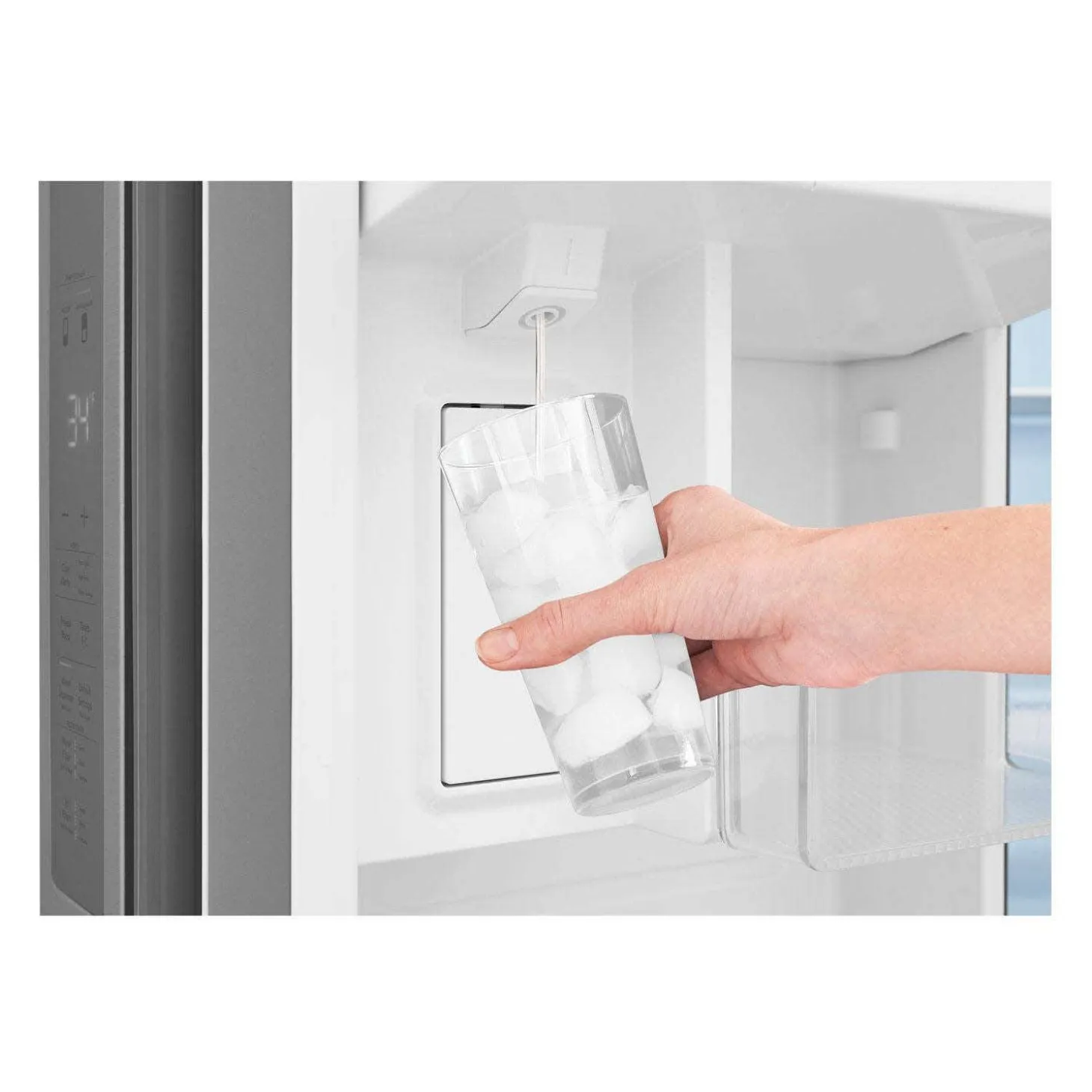 FRIGIDAIRE GALLERY Réfrigérateur 28,8 pi3 36 po Inox Congélateur en bas, Portes françaises - GRFN2853AF