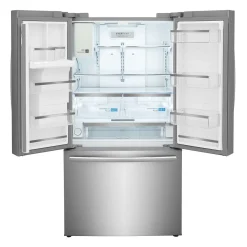 FRIGIDAIRE GALLERY Réfrigérateur 22,6 pi3 36 po Inox Congélateur en bas, Portes françaises - GRFC2353AF