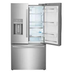 FRIGIDAIRE GALLERY Réfrigérateur 22,6 pi3 36 po Inox Congélateur en bas, Portes françaises - GRFC2353AF
