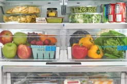 FRIGIDAIRE GALLERY Réfrigérateur 22,6 pi3 36 po Inox Congélateur en bas, Portes françaises - GRFC2353AF