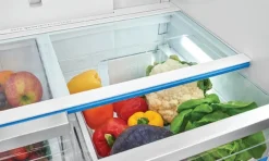 FRIGIDAIRE GALLERY Réfrigérateur 22,6 pi3 36 po Inox Congélateur en bas, Portes françaises - GRFC2353AF