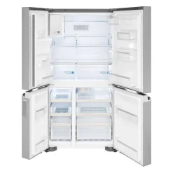FRIGIDAIRE GALLERY Réfrigérateur 22,1 pi3 36 po Inox Congélateur en bas, Portes françaises - GRQC2255BF