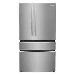 FRIGIDAIRE GALLERY Réfrigérateur 27,2 pi3 36 po Inox Congélateur en bas, Portes françaises - GRMN2872AF